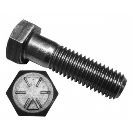 Болт 8х40 ГОСТ (DIN 931) кл.пр.5,8