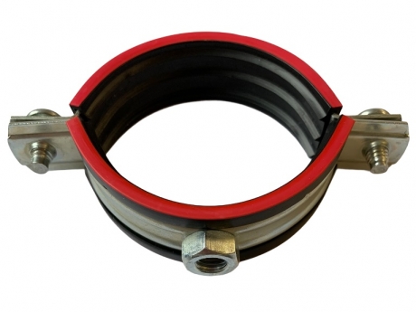 Хомут сантехнический (108-116) М8 4" ПРОМ