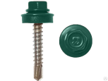 Саморез кровельный  5,5х32 RAL 6005 (зеленый мох)