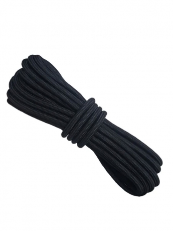 Шнур бытовой D6 ПРАКТИК с сердечником черный - 20м